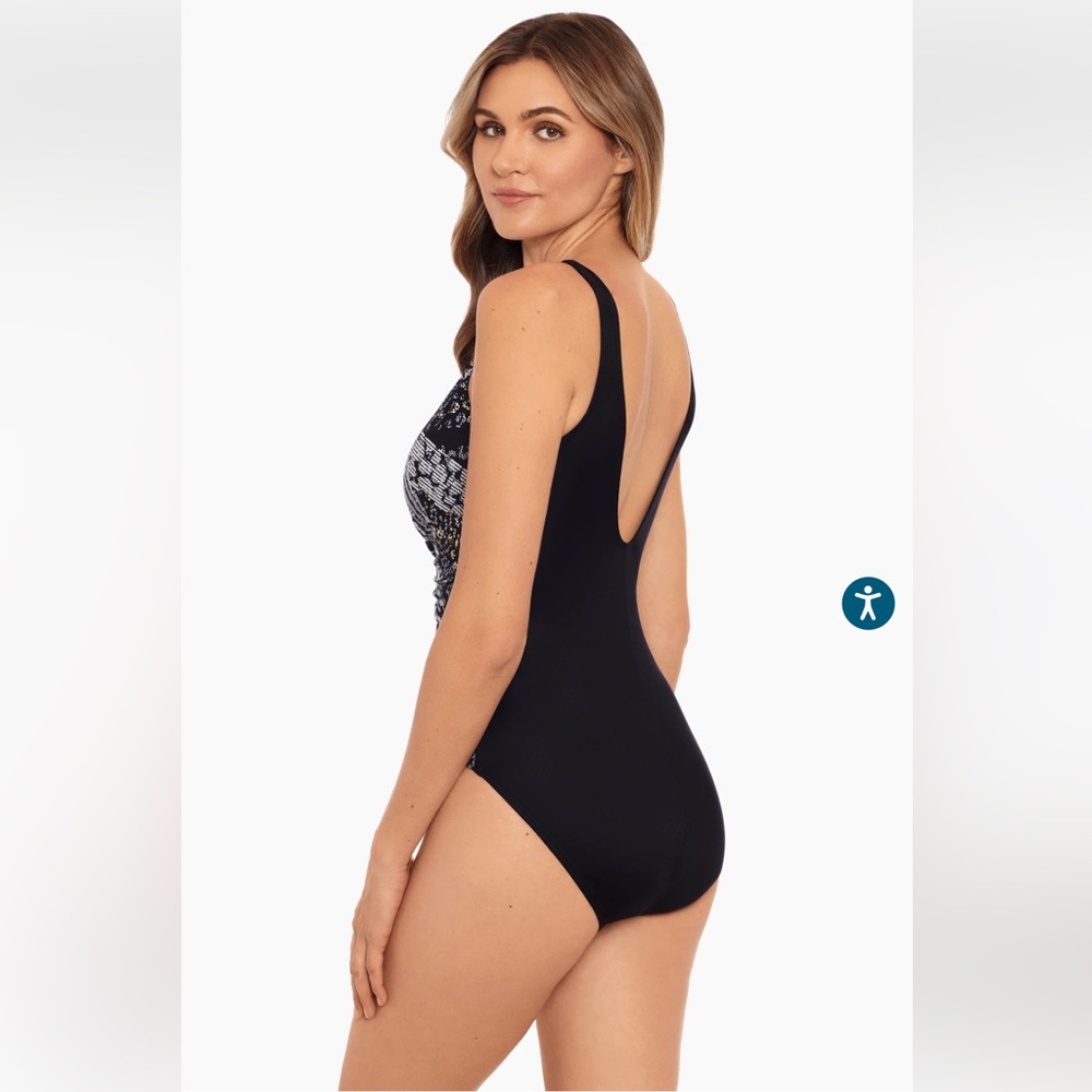 NWT MIRACLESUIT Monteverde Charmer One Piece Swimsuit - Picture 4 of 16